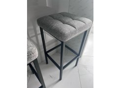 Барный стул Лофт кожзам d1 / черный матовый фото покупателя 98