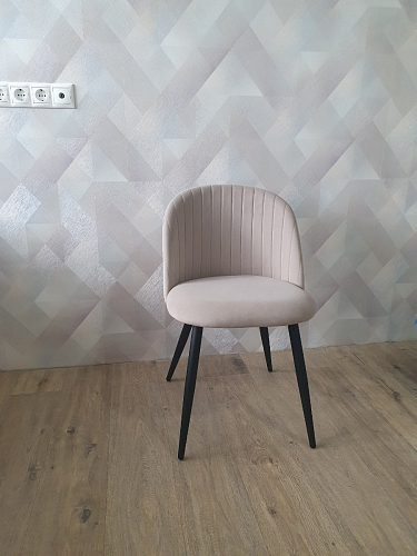 Стул на металлокаркасе Gabi gray / black фото покупателя 416