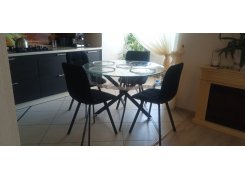 Стул на металлокаркасе Чилли светло-серый / черный фото покупателя 335