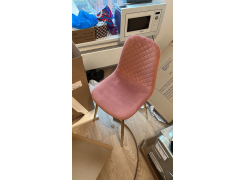 Стул на металлокаркасе Dabl wine red фото покупателя 59