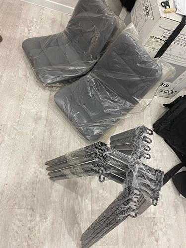 Стул на металлокаркасе Чилли горчичный / черный фото покупателя 1051