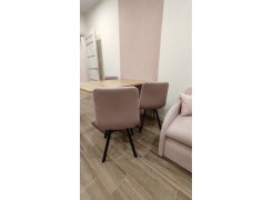 Стул на металлокаркасе Чилли розовый / черный каркас фото покупателя 26