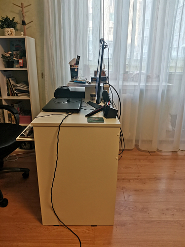 Стол компьютерный Джаз-24 правый венге фото покупателя 28