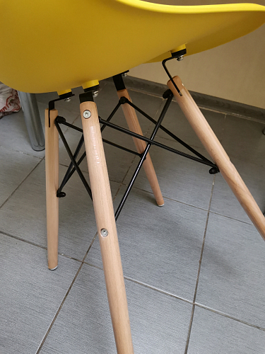 Стул Eames PC-015 yellow фото покупателя 68