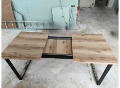 Стол Лота Лофт 120 25 мм дуб делано темный / черный матовый фото покупателя 297