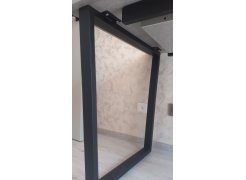 Деревянный стол Лота Лофт 120(160)х75 черный матовый / бетон светлый фото покупателя 559