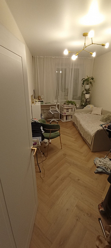 Стул на металлокаркасе Kamelia зеленый / золото фото покупателя 15