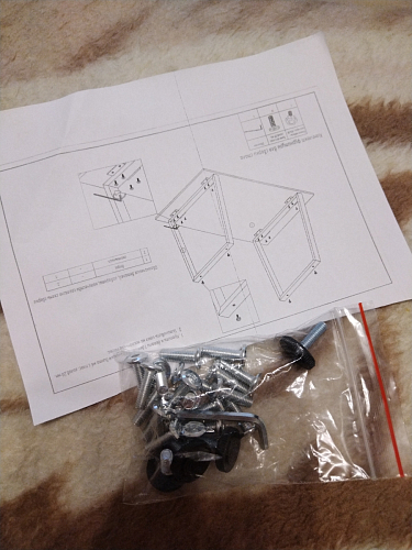 Деревянный стол Лота Лофт 140х80 черный матовый / бетон светлый фото покупателя 527