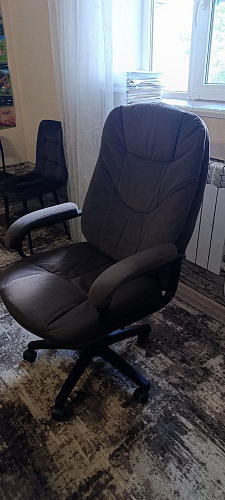 Компьютерное кресло Comfort lux серый фото покупателя 117