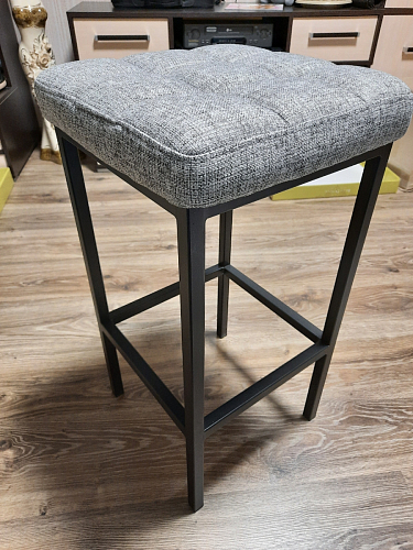 Барный стул Лофт линкольн белый / белый матовый фото покупателя 176