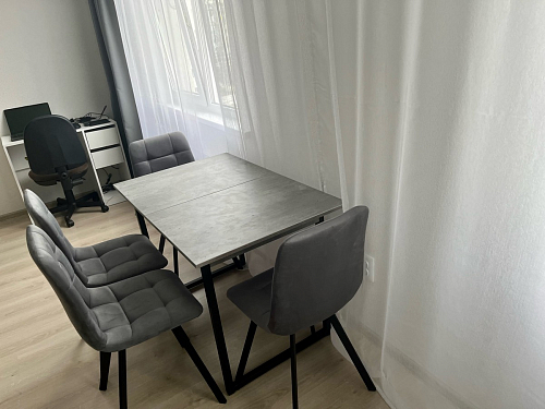 Стул на металлокаркасе Чилли бирюзовый / белый фото покупателя 769