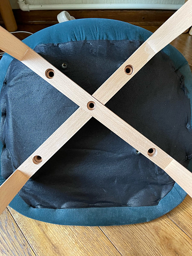 Деревянный стул Filip green фото покупателя 1