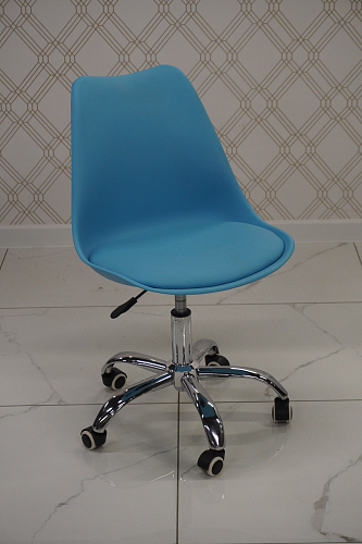 Компьютерное кресло Kolin cappuccino / chrome из шоурума 4