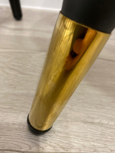 Стул на металлокаркасе Gabi latte / gold / black фото покупателя 504