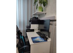 Компьютерный стол Джаз-24 левый белый фото покупателя 122