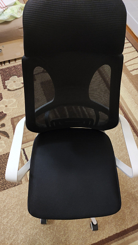 Компьютерное кресло Golem dark gray / gray / white фото покупателя 59