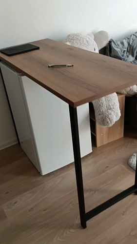 Барная стойка Дилан Лофт 120х50х90 бетон фото покупателя 40