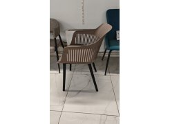 Пластиковый стул Crocs white / black из шоурума 3