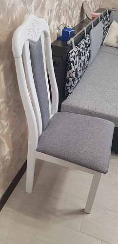 Стул деревянный Aron Soft dirty oak / beige фото покупателя 13