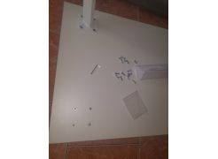 Стол Тринити Лофт 120 32 мм бетон / черный матовый фото покупателя 83