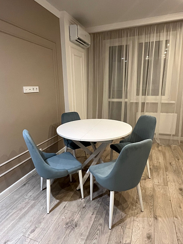 Стул на металлокаркасе Kora black / gray фото покупателя 202