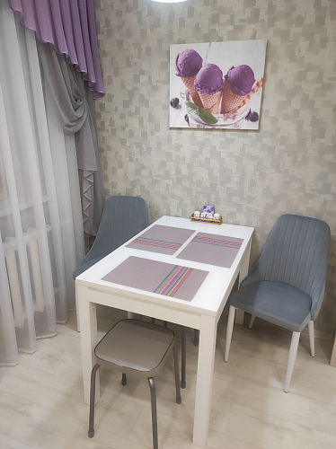 Стул на металлокаркасе Kora beige / black фото покупателя 111