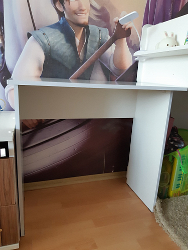 Стол письменный Kiwi белый фото покупателя 82