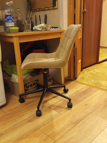 Компьютерное кресло Честер синий (velutto 46 ) / белый фото покупателя 12