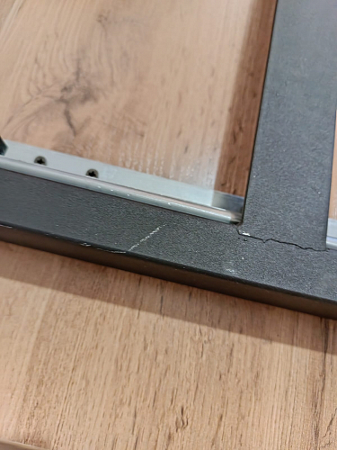 Стол Лота Лофт 140 25 мм черный матовый / бетон фото покупателя 177