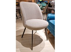 Стул на металлокаркасе Praga латте из шоурума 2