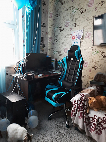 Компьютерное кресло Kano 1 cream / black фото покупателя 88