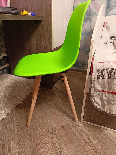 Пластиковый стул Eames PC-015 серый фото покупателя 225