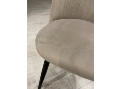 Стул на металлокаркасе Gabi 1 gray / black фото покупателя 662