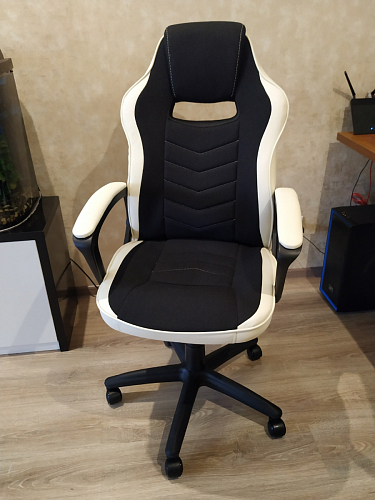 Компьютерное кресло Gamer черное / бежевое фото покупателя 35