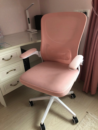 Компьютерное кресло Konfi pink / white фото покупателя 318