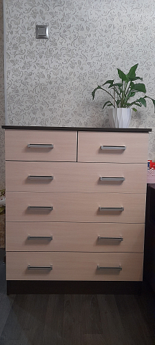 Комод Катрин-5 белый фото покупателя 1