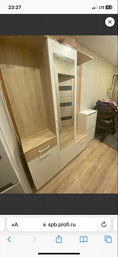 Готовая прихожая Пети дуб сонома / белый фото покупателя 52