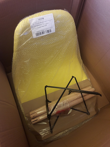 Стул Eames PC-015 yellow фото покупателя 473