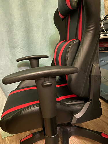 Компьютерное кресло Blok light blue / black фото покупателя 5