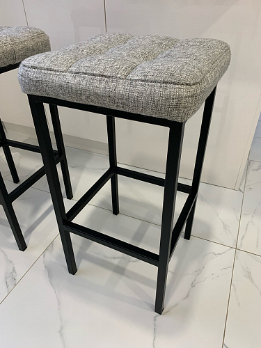 Барный стул Лофт линкольн белый / белый матовый фото покупателя 158