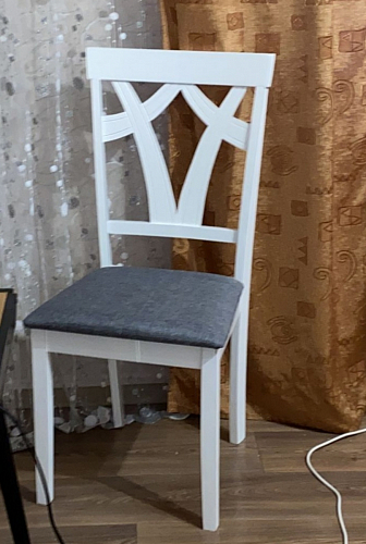 Стул Star white / light grey фото покупателя 9