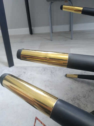 Стул на металлокаркасе Gabi wine red / black фото покупателя 203