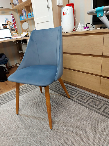 Стул Morgan голубой фото покупателя 8