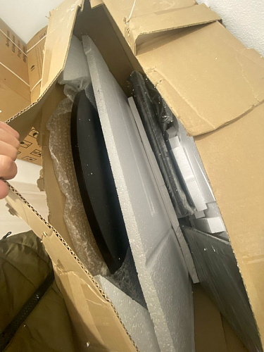 Стол Барел 110 белый / белый фото покупателя 6