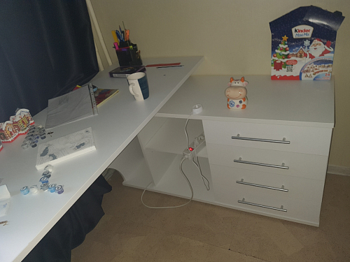 Компьютерный стол КСТ-109П правый венге фото покупателя 118