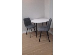 Стул на металлокаркасе Чилли розовый / черный каркас фото покупателя 494