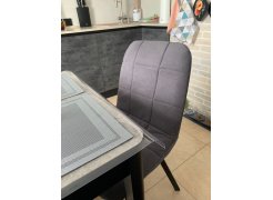 Стул на металлокаркасе Чилли синяя ткань / белый фото покупателя 525