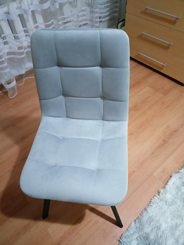 Стул на металлокаркасе Чилли зеленый / черный фото покупателя 1190