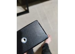 Деревянный стол Лота Лофт 120(160)х75 черный матовый / бетон светлый фото покупателя 379