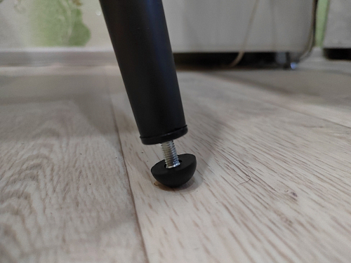 Стул на металлокаркасе Gabi 1 light blue / black / gold фото покупателя 72